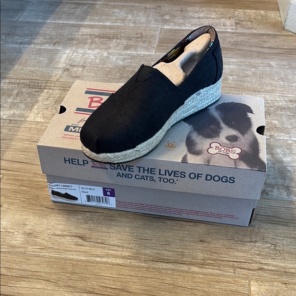 Skechers Shoes - Skechers BOBS Women's Black Slip-On Sneakers
